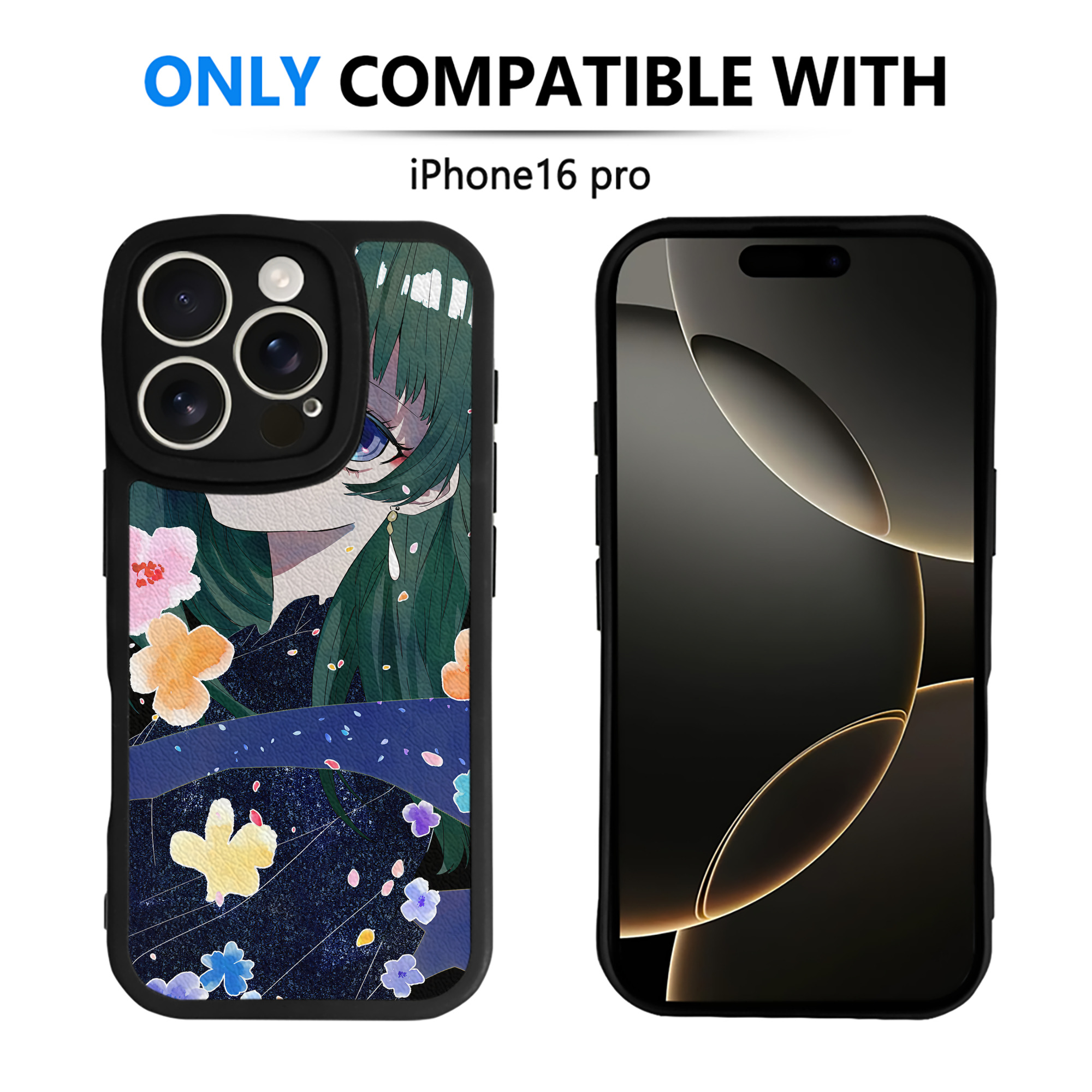 （画像用） 薬屋のひとりごと The Apothecary Diaries 【iPhone 16シリーズ対応】シリコンスマホケース（レザー調） 材質：シリコン